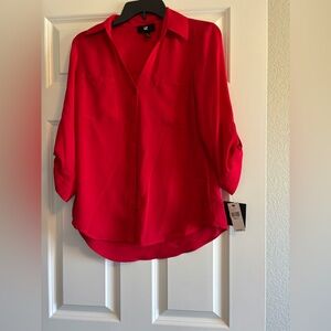 IZ BUYER Button up blouse